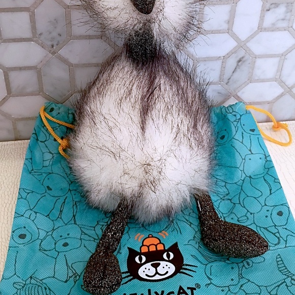 Retired (Sold Out) Brand New Jellycat London Dazzle Pom Pom Ostrich . - Picture 4 of 10